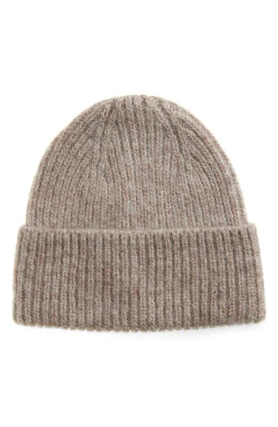 & Other Stories Cuffed Beanie In Mole Medium Dusty