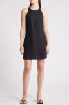 & Other Stories Cutaway Linen Tank In Black