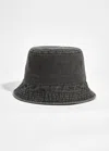 & Other Stories Denim Bucket Hat In Grey