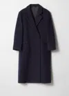 & Other Stories Double-breasted Wool Coat In Blue