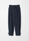 & Other Stories Drawstring Trousers In Blue