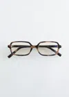 & Other Stories Elongated Rectangular-frame Sunglasses In Brown