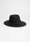 Shop & Other Stories Fedora Felt Hat In Black