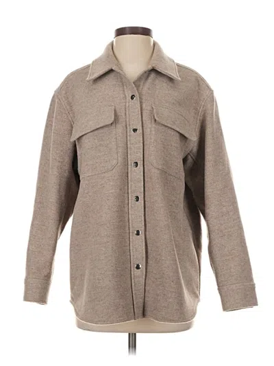 Pre-owned & Other Stories Fleece Jacket In Tan