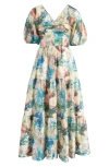 & OTHER STORIES FLORAL PRINT TIERED DRESS