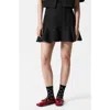 & Other Stories Flounce Hem Cotton Blend Tweed Miniskirt