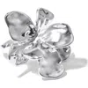 & Other Stories Flower Ring In Metallic
