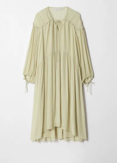 & Other Stories Flowy Maxi Dress In Yellow