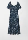 & Other Stories Flutter-sleeve Midi Dress