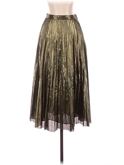 Pre-owned & Other Stories Formal Skirt In Gold