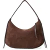 & Other Stories Fringe Suede Tote In Brown