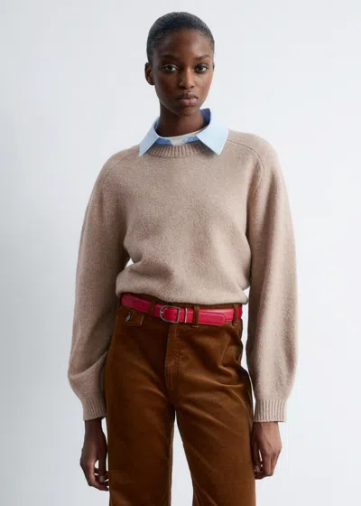 & Other Stories Knitted Sweater In Neutral