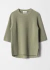 & Other Stories Knitted Wool Top In Green
