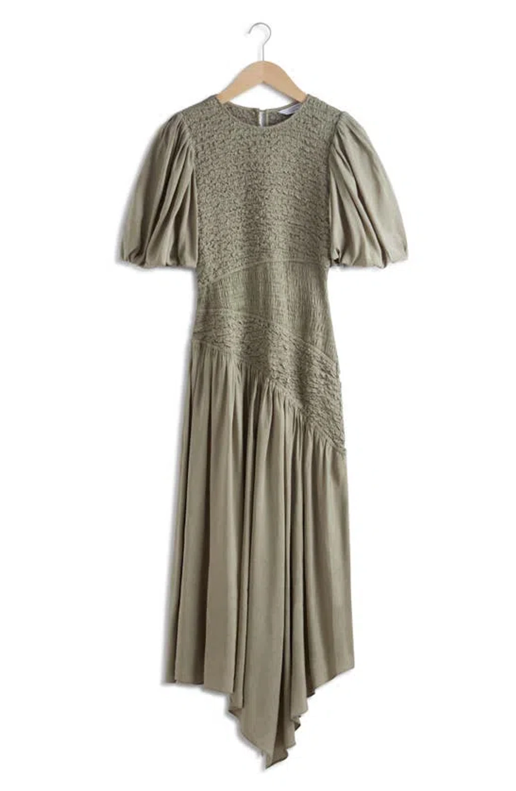 & Other Stories La Trina Asymmetric Dress In Beige Medium Dusty | ModeSens