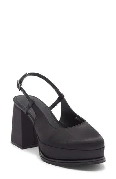 & Other Stories Lana Platform Slingback Pump In Black