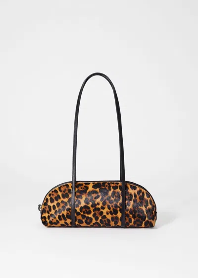 & Other Stories Leather Bowling Bag