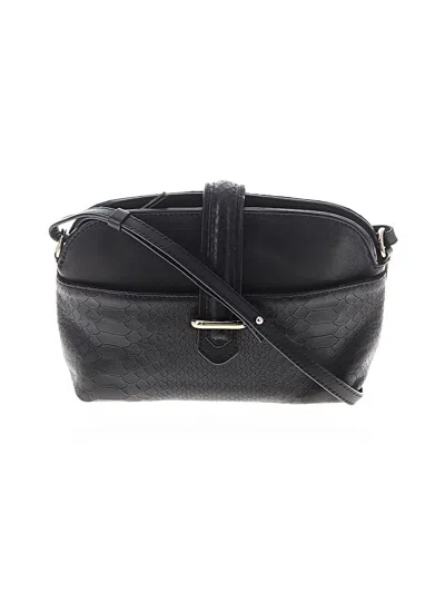 Pre-owned & Other Stories Leather Crossbody Bag In Black