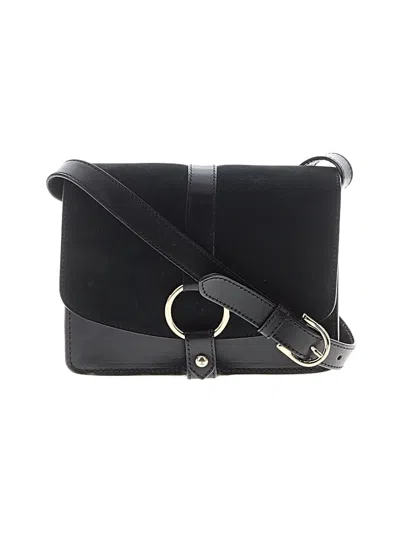 Pre-owned & Other Stories Leather Crossbody Bag In Black