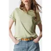 & Other Stories Lilly Crewneck T-shirt In Green
