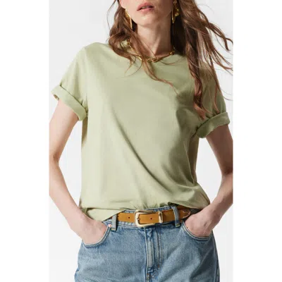 & Other Stories Lilly Crewneck T-shirt In Green
