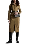 & OTHER STORIES LONG SLEEVE TWILL SHIRTDRESS