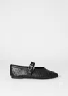 & Other Stories Mary-jane Ballet Flats In Black