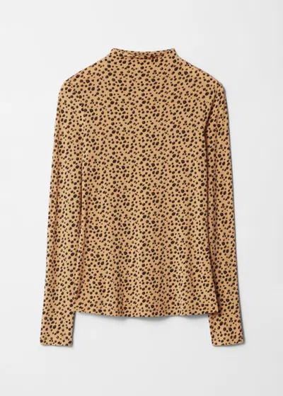 & Other Stories Mock-neck Top In Yellow