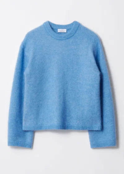 & Other Stories Mohair-blend Jumper In Blue