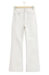 & Other Stories Mood Cut High Waist Flare Leg Jeans In White