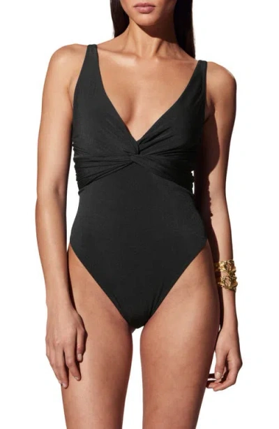 & Other Stories One-piece Swimsuit In Black