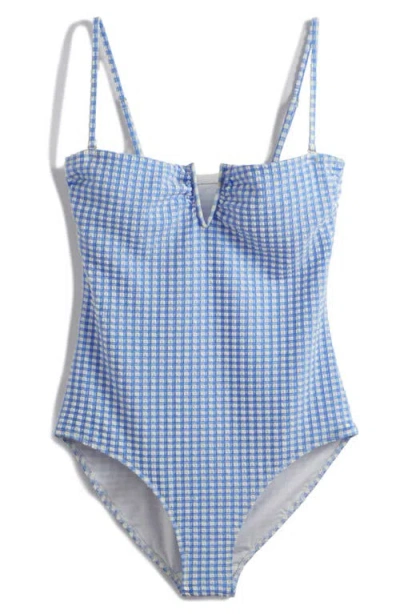 & Other Stories One-piece Swimsuit In Blue Medium