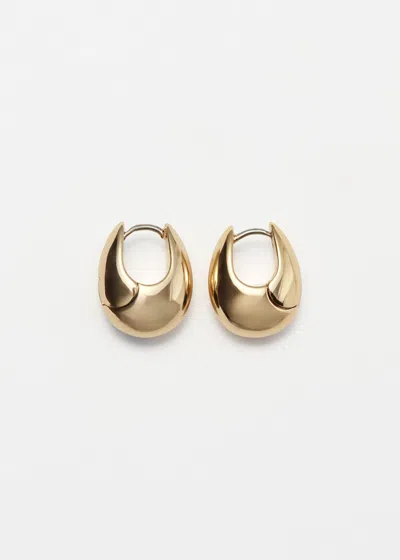 & Other Stories Oval Bell Hoops