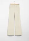 Shop & Other Stories High-waist Flared Jeans In White