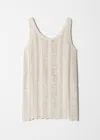 & Other Stories Pearl-knit Mini Dress