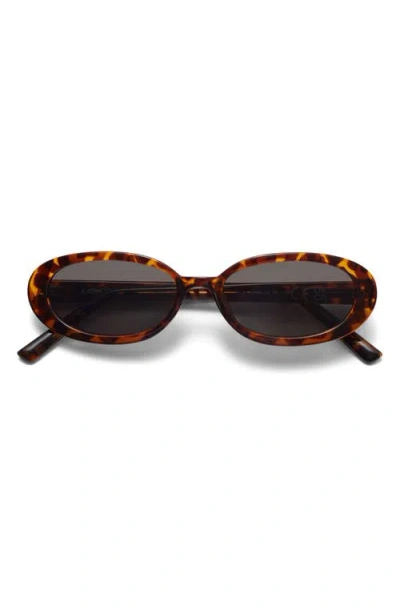 & Other Stories Petite Oval Sunglasses In Green