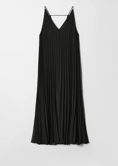 & Other Stories Pleated Maxi Dress
