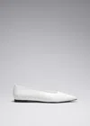 & Other Stories Point-toe Ballet Flats In Red