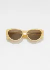 & Other Stories Polarized Cat-eye Sunglasses