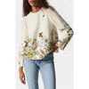 & Other Stories Printed Blouse In Flower Multi