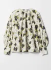 Shop & Other Stories Printed Blouse In White