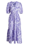 & OTHER STORIES PUFF SLEEVE MAXI DRESS