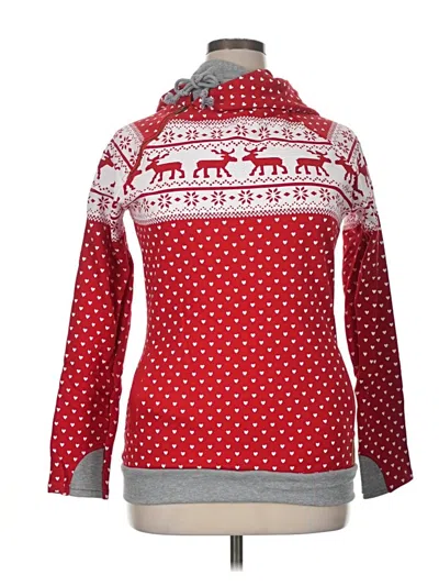 & Other Stories Pullover Sweater In Red