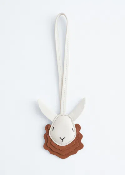 & Other Stories Rabbit Bag Charm In Neutral