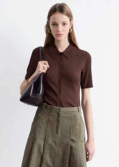 & Other Stories Rib-knit Top In Multi