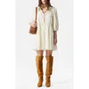& Other Stories Romie Embroidered Puff Sleeve Cotton Mini Sundress