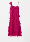 & Other Stories Ruffle Maxi Dress