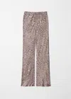 & Other Stories Satin Pull-on Trousers In Multi