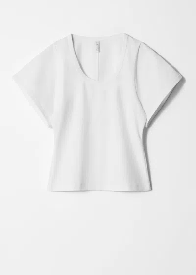 & Other Stories Scoop-neck T-shirt