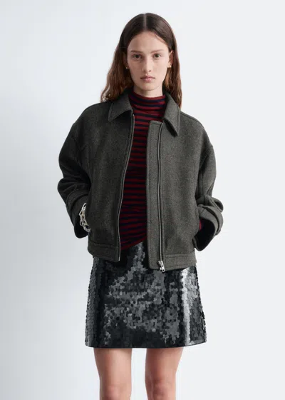 & Other Stories Sequin Mini Skirt In Multi