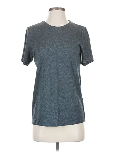 Pre-owned & Other Stories Short Sleeve Top Gray Crew Neck Tops